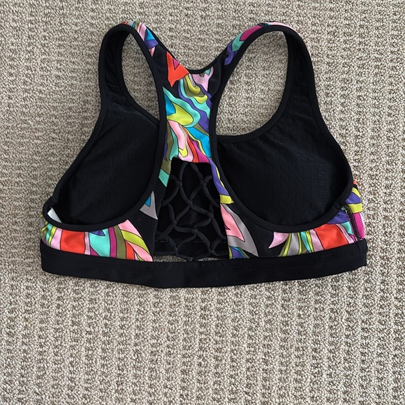 Trina Turk Women's Multicolor Sports Bra - Picture 2 of 5